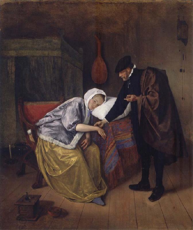 Jan Steen The Sick woman China oil painting art